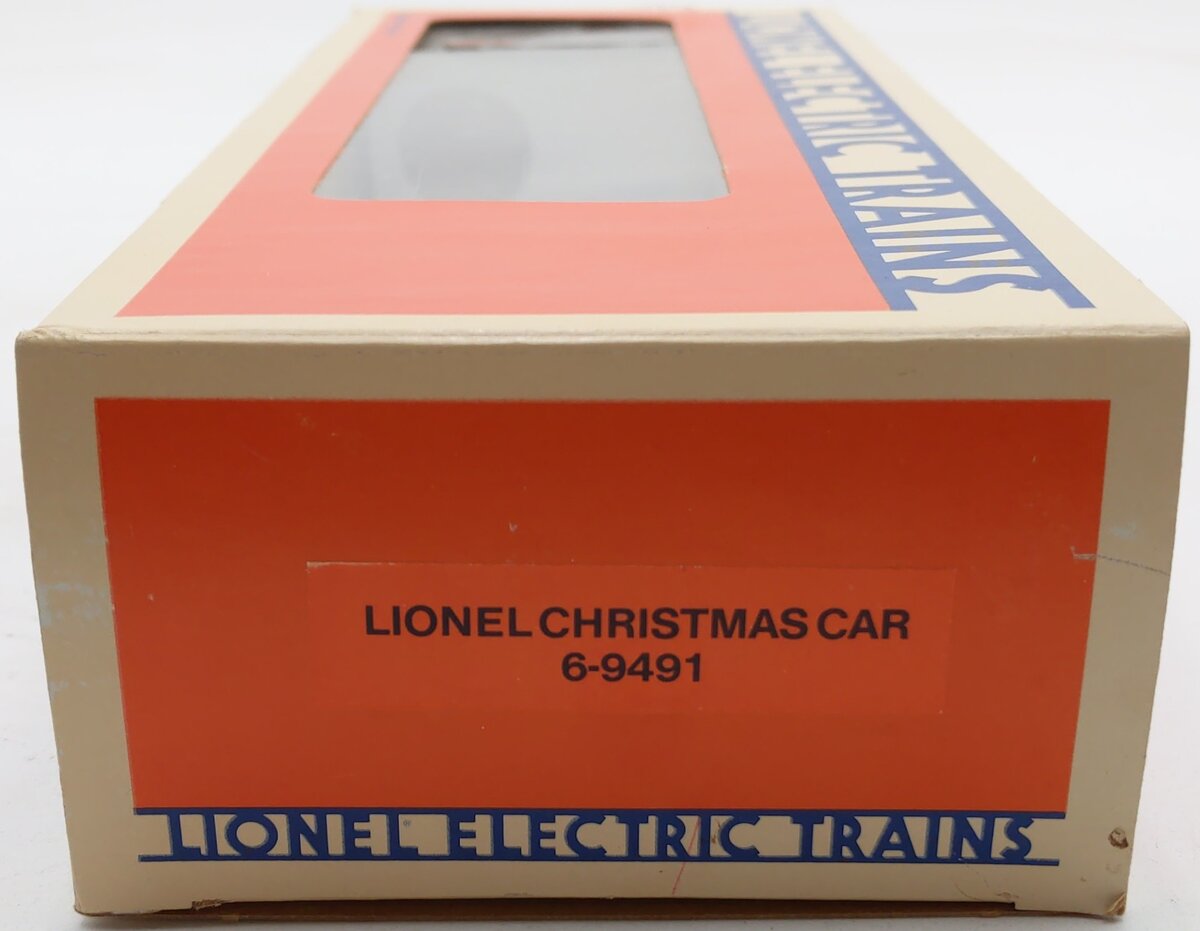Lionel 6-9491 O Gauge 1986 Christmas Boxcar EX/Box