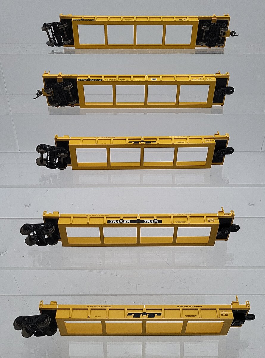 A-Line 47301-05 HO Scale TTX Gondola Cars [5 Pack] EX/Box