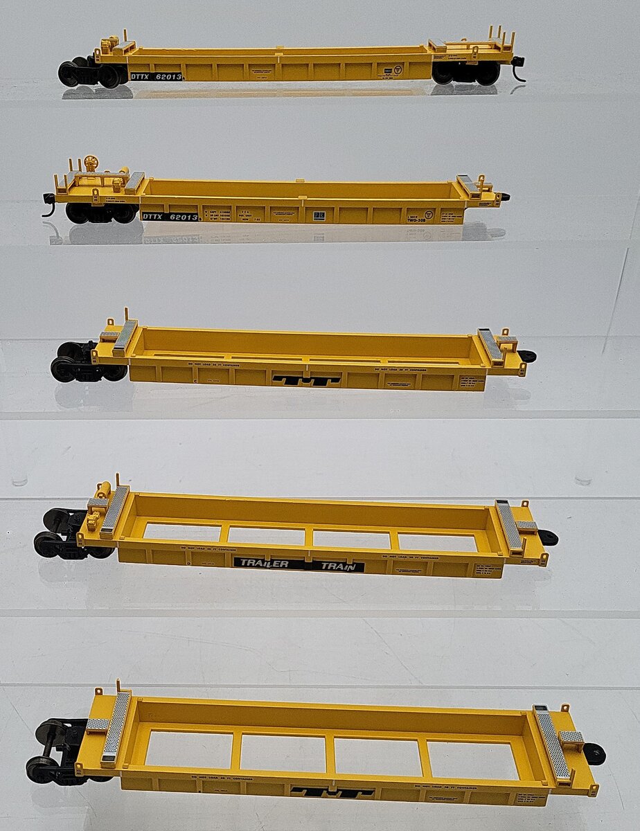 A-Line 47301-05 HO Scale TTX Gondola Cars [5 Pack] EX/Box