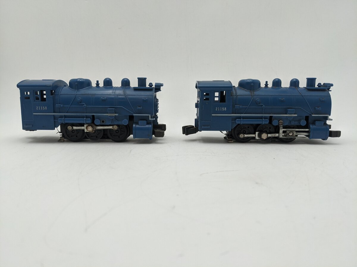 American Flyer 21158 Vintage S 0-6-0 Blue Dockside Steam Switcher [2] VG