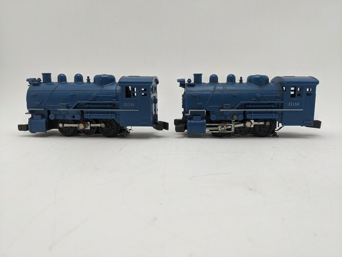 American Flyer 21158 Vintage S 0-6-0 Blue Dockside Steam Switcher [2] VG