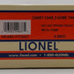 Lionel 6-29637 O Gauge Candy Cane 2-Dome Tank Car LN/Box