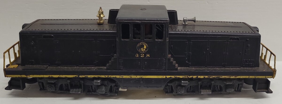 Lionel 628 VIntage O Northern Pacific 44 Ton Diesel Locomotive VG