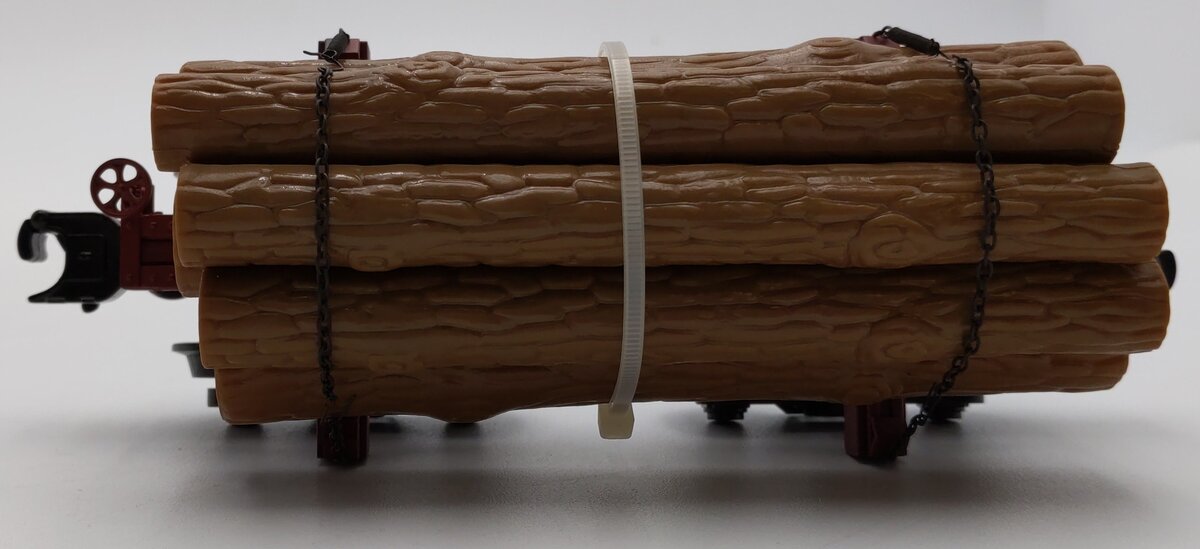 Atlas 1004004-4 O Scale Westside Lumber Skeleton Log Car #144 LN/Box
