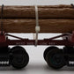 Atlas 1004004-4 O Scale Westside Lumber Skeleton Log Car #144 LN/Box