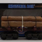 Atlas 1004003-2 O Gauge 3-Rail Sugar Pine Skeleton Log Car w/ Log Load #66 LN/Box