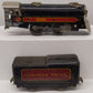 Marx 397 Vintage O Gauge Canadian Pacific Steam Locomotive and Tender #3000 VG
