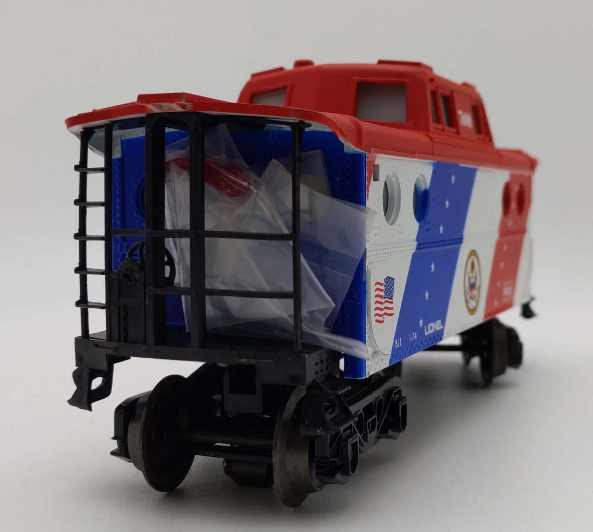 Lionel 6-7600 O Gauge Spirit of 76 N5C Porthole Lighted Caboose #7600 LN/Box