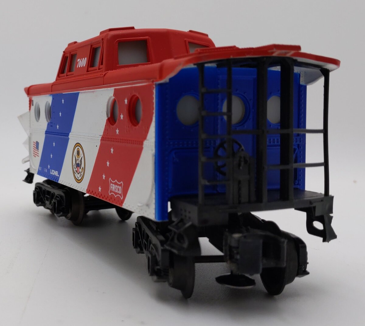 Lionel 6-7600 O Gauge Spirit of 76 N5C Porthole Lighted Caboose #7600 LN/Box