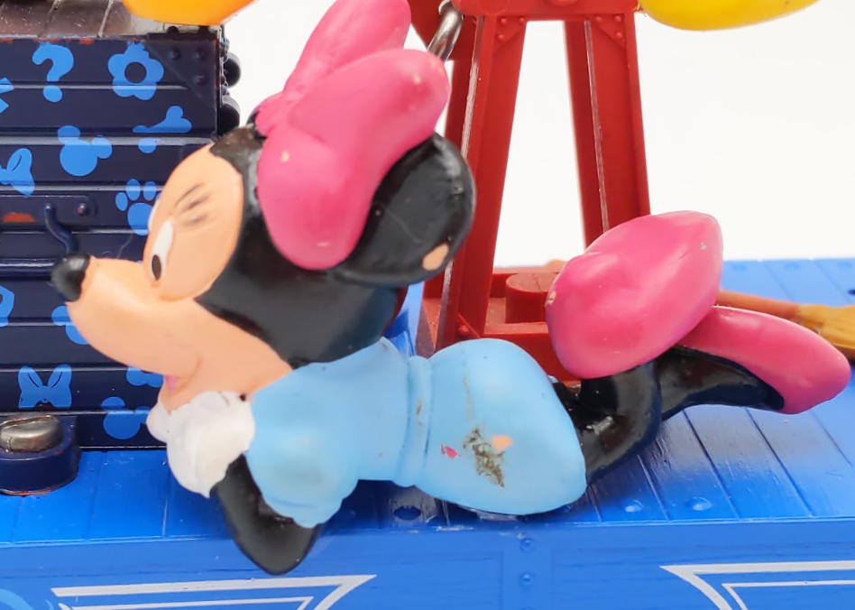 LGB 23010 G Scale Disney with Mickey, Minnie, & Pluto Operating Hand Car VG