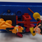 LGB 23010 G Scale Disney with Mickey, Minnie, & Pluto Operating Hand Car VG