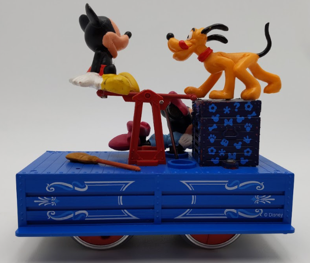 LGB 23010 G Scale Disney with Mickey, Minnie, & Pluto Operating Hand Car VG