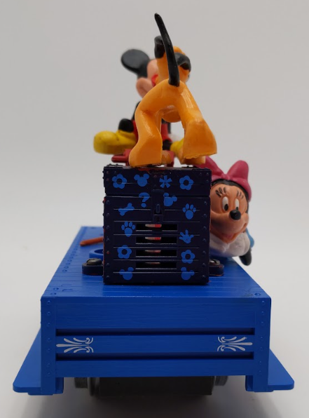 LGB 23010 G Scale Disney with Mickey, Minnie, & Pluto Operating Hand Car VG