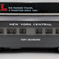 Lionel 6-16021 O Gauge New York Central 'Fort Dearborn' Observation Car EX/Box