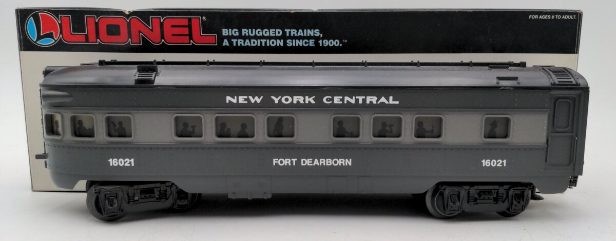 Lionel 6-16021 O Gauge New York Central 'Fort Dearborn' Observation Car EX/Box