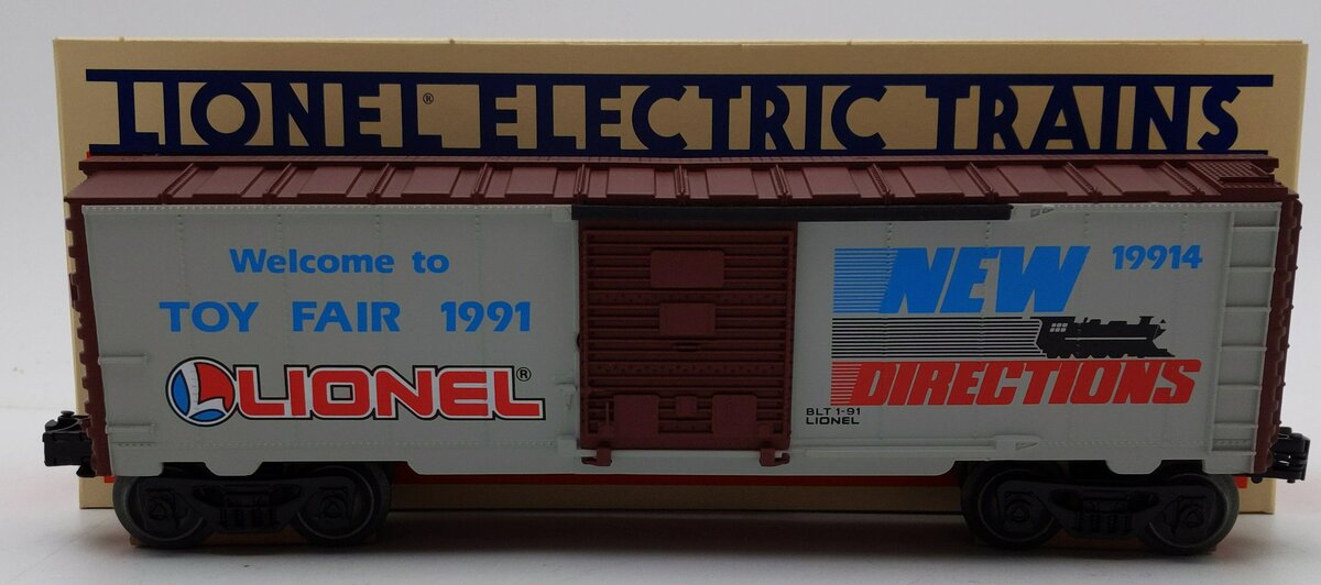 Lionel 6-19914 1991 Toy Fair Boxcar LN/Box
