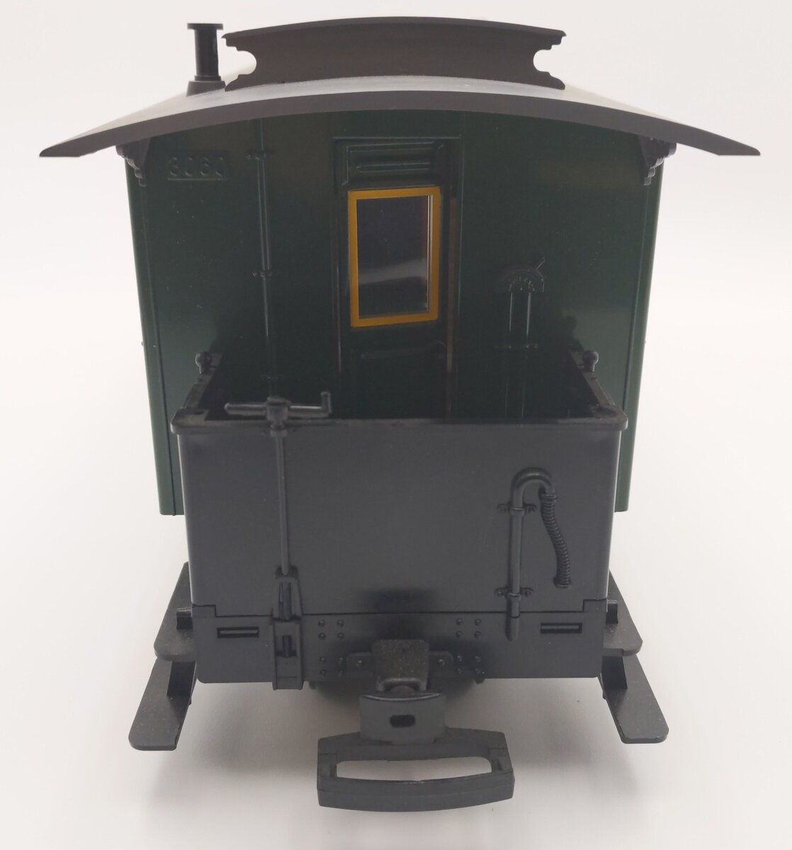 LGB 3060 G Scale Green 8-Wheel Passenger Car (No Lights) EX/Box
