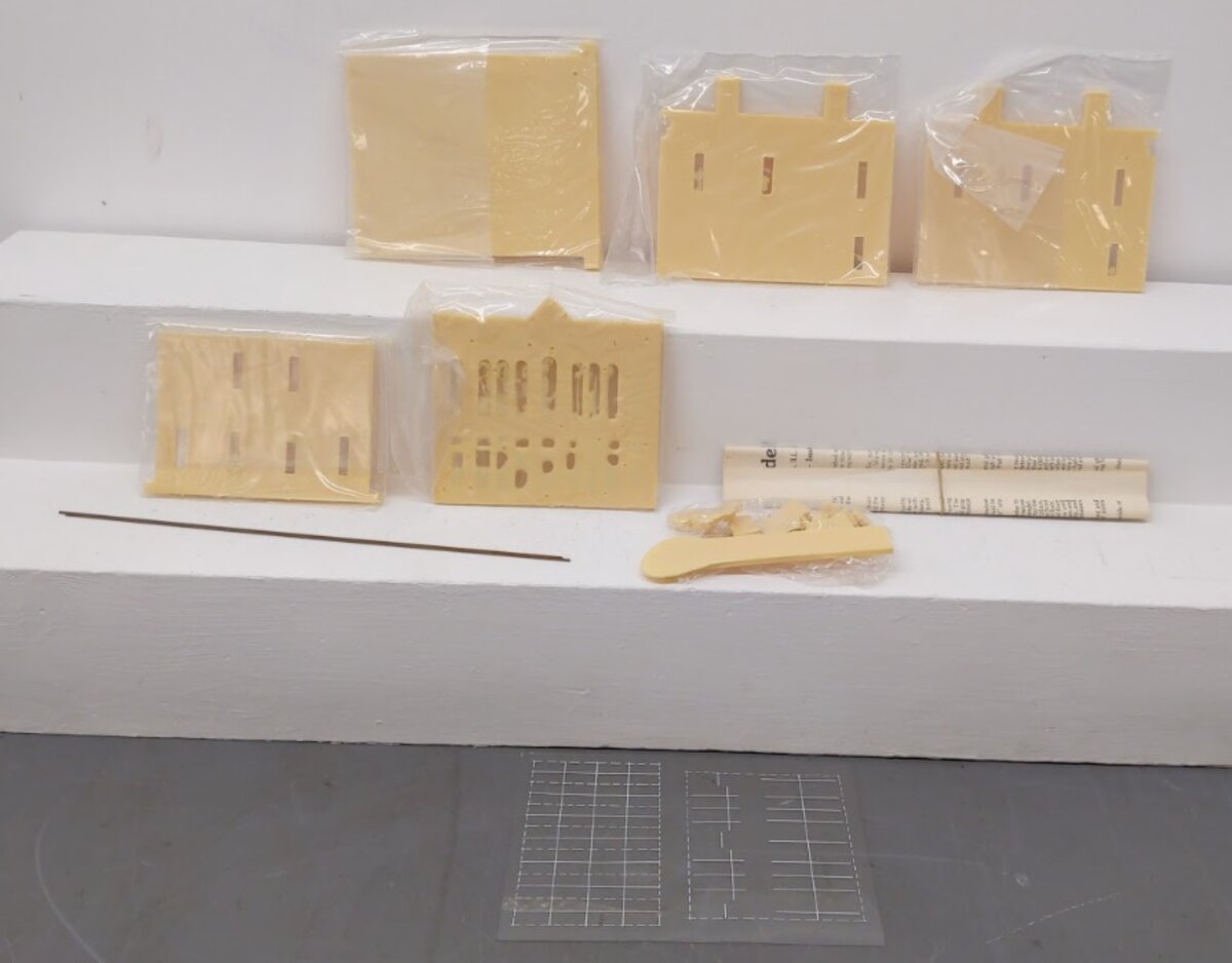 Magnuson Models M502 HO Scale Minors Union Hall Cast Resin Building Kit LN/Box
