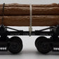 Atlas 1004002-4 O Scale Pacific Lumber Company Skeleton Log Car w/ Log Load #22 LN/Box