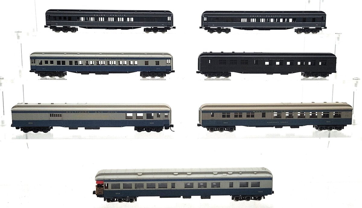 Rivarossi & Atlas N Scale Assorted Passenger Cars [7] EX