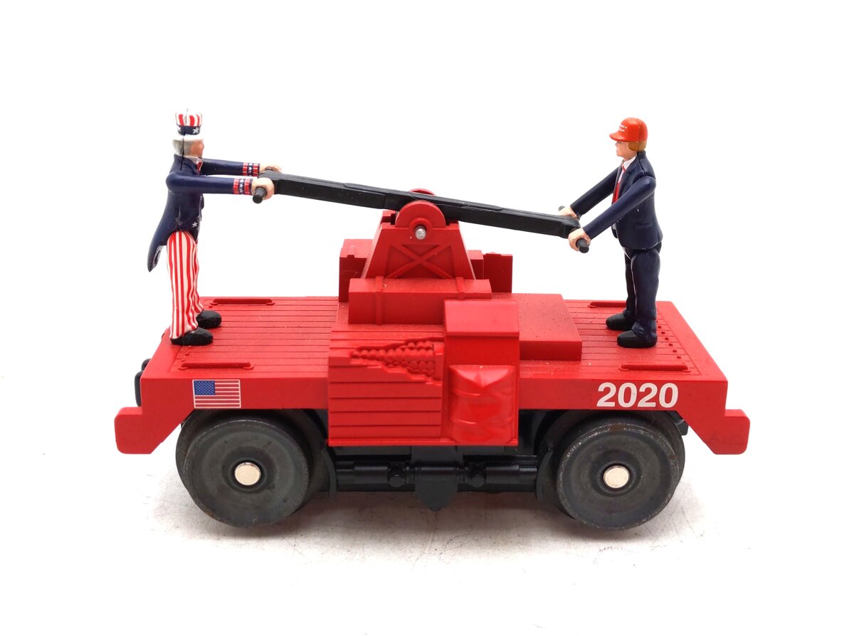 MTH 30-5189 O RNC RailKing Operating Hand Car #2020 EX