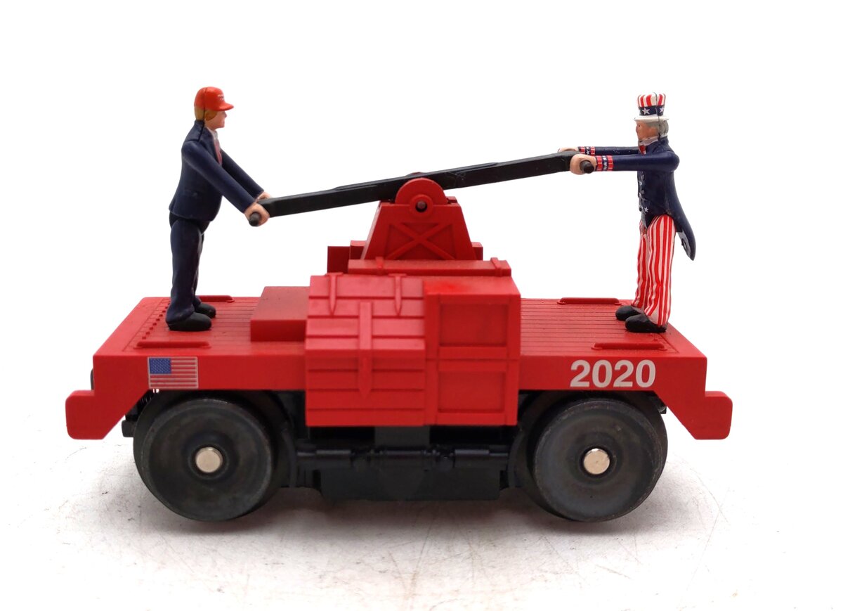 MTH 30-5189 O RNC RailKing Operating Hand Car #2020 EX