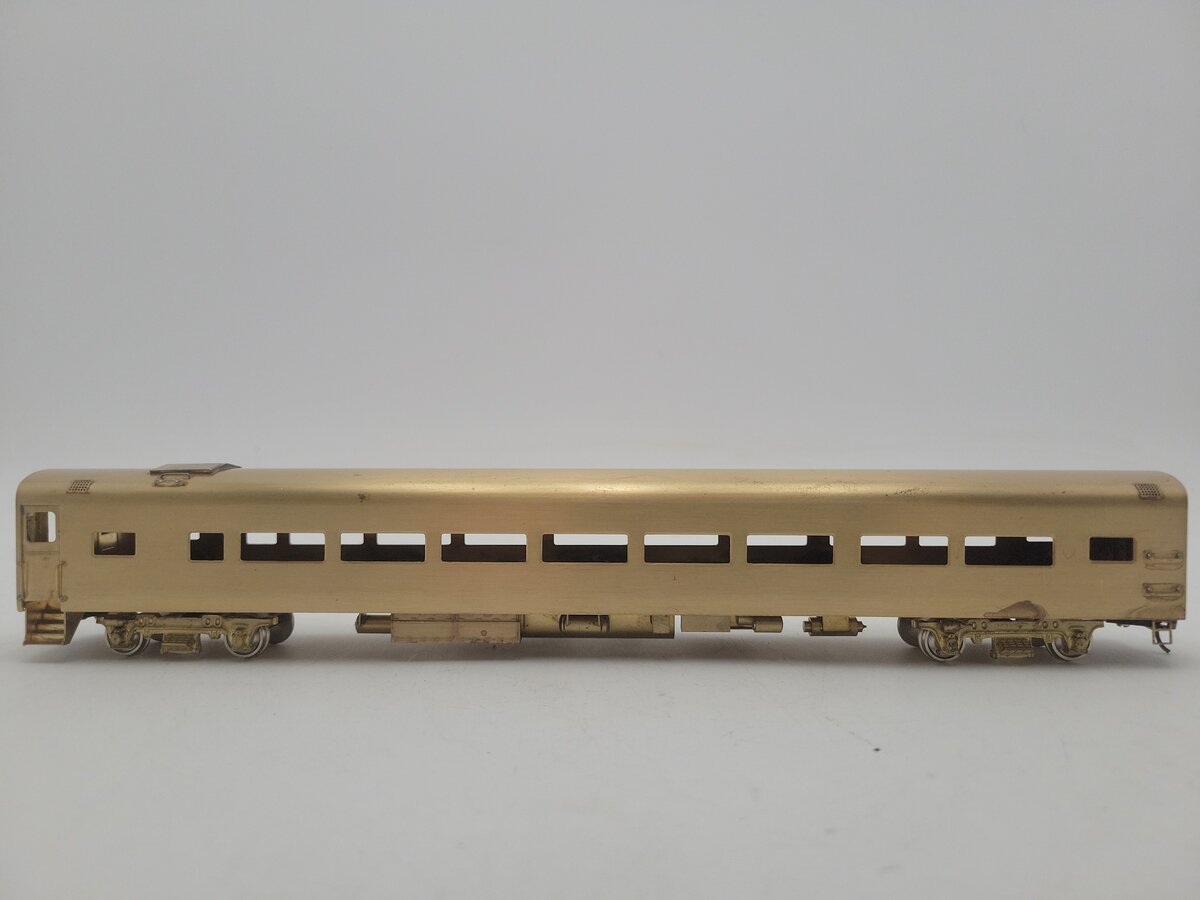 HO Scale BRASS Undecorated Coach Car EX