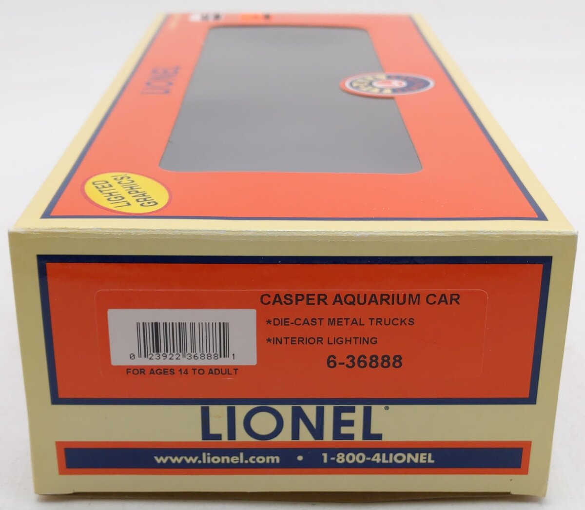 Lionel 6-36888 O Gauge Casper Aquarium Car LN/Box