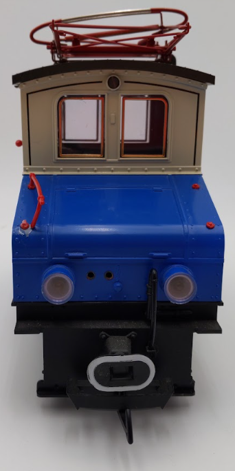 LGB 2030E G Scale Blue Steeple Cab Electric Locomotive/Box