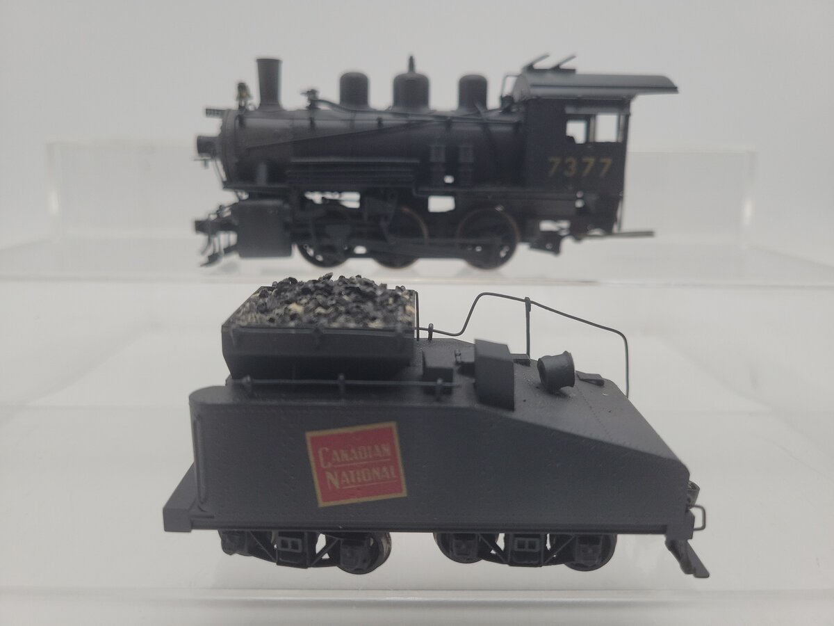 Pacific Pike HO Scale BRASS CUSTOM CN Steam Locomotive & Tender #7377
