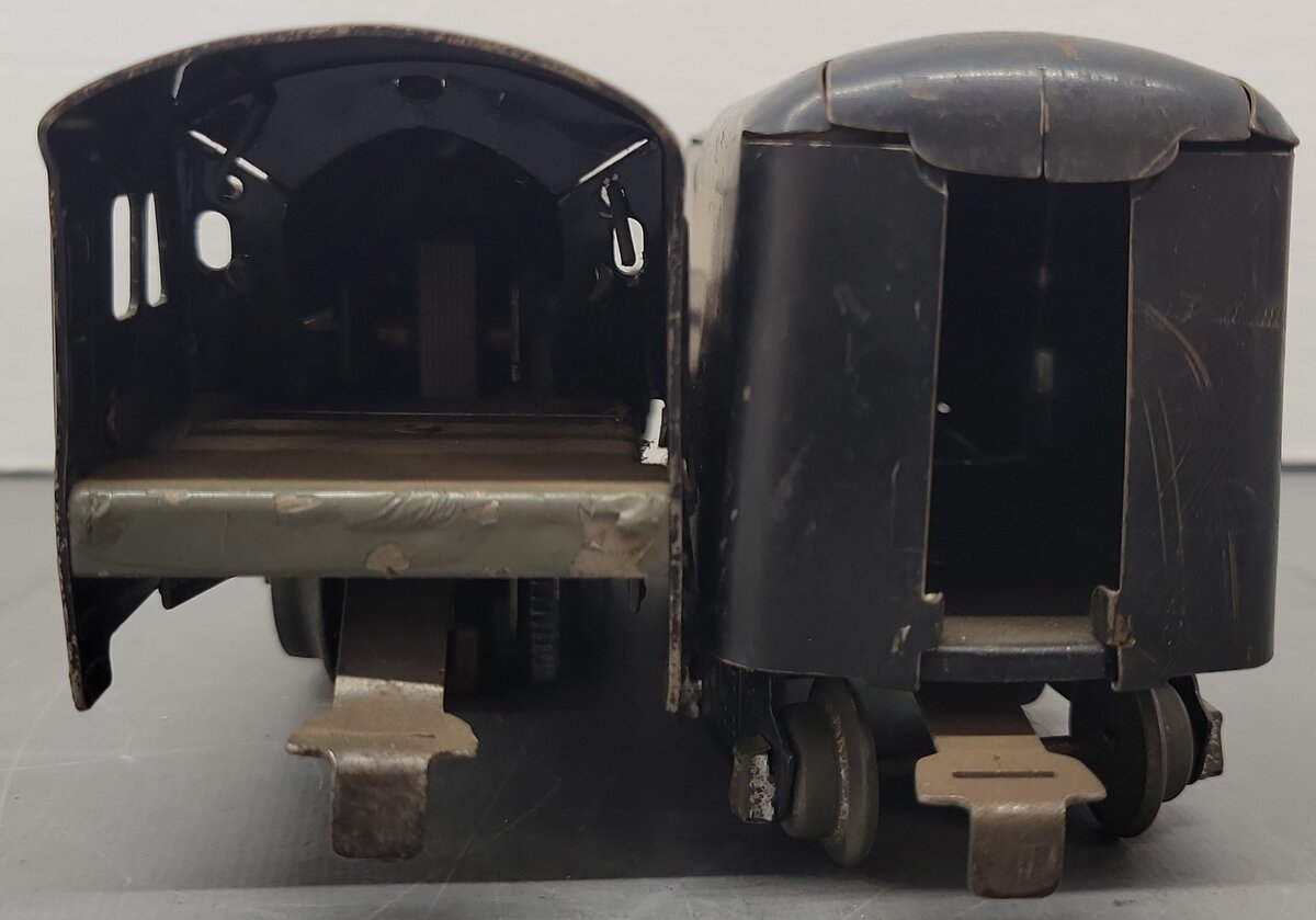 Marx 494 Vintage O Gauge Canadian Pacific Steam Locomotive and Tender #3000 VG