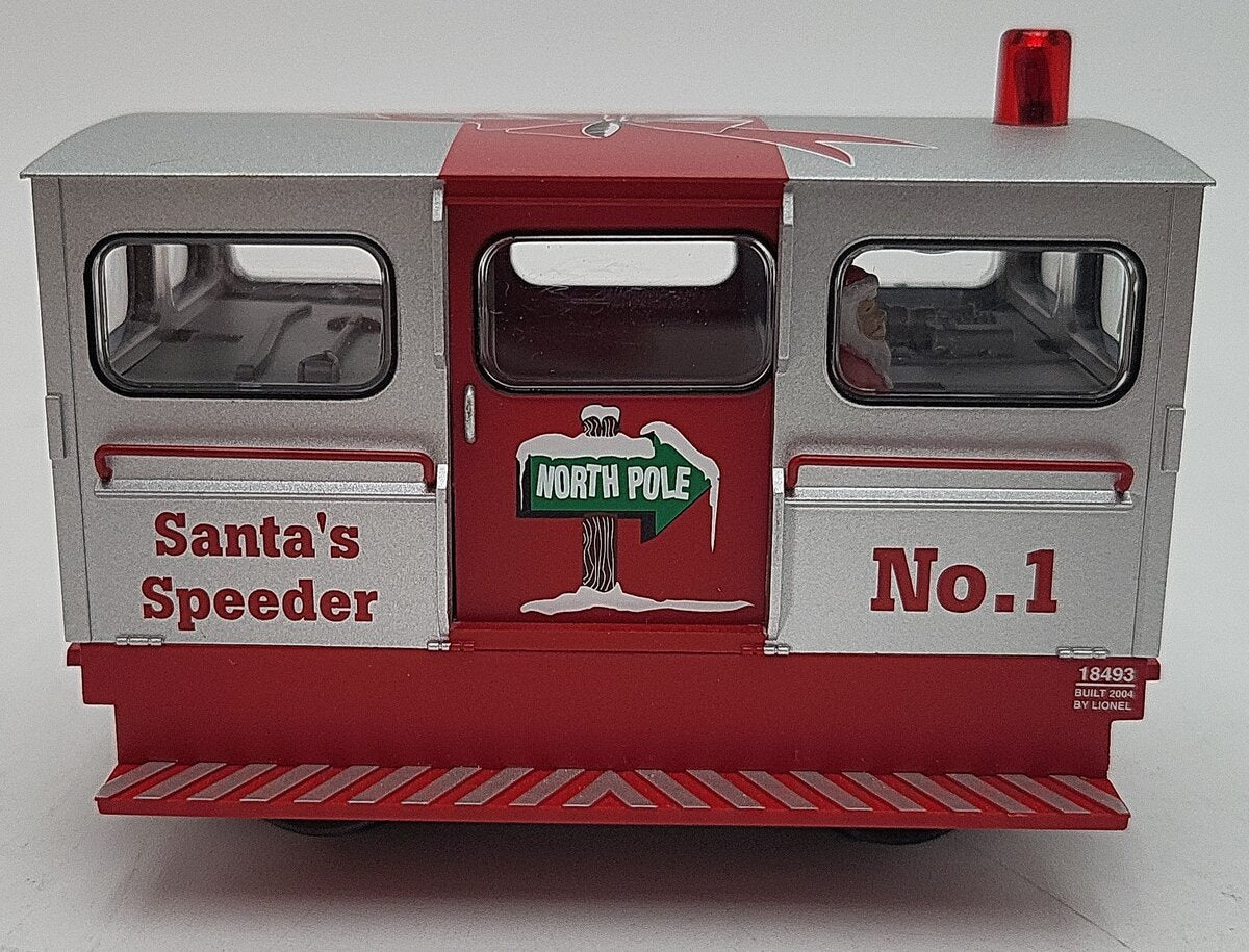Lionel 6-18493 O Gauge Santa's Speeder #1 EX/Box
