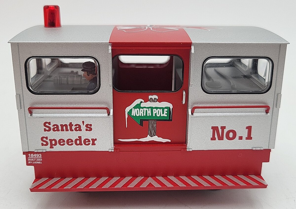 Lionel 6-18493 O Gauge Santa's Speeder #1 EX/Box