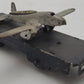 Marx O Gauge Army Supply Litho Flat Car w/Airplane VG