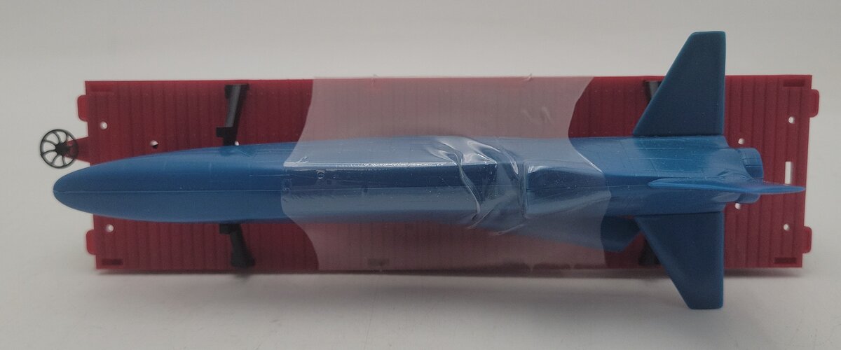 Lionel 6-16352 O Gauge US Military Flatcar w/ Cruise Missile #16352 EX/Box