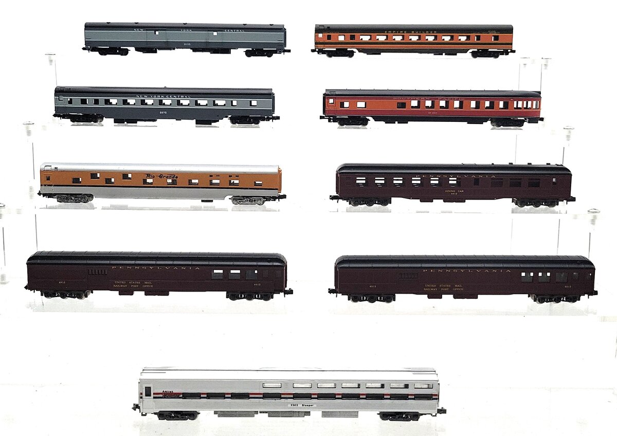 Con-Cor & Rivarossi N Scale Assorted Freight Cars [9] EX
