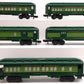 Lionel 6-9530-34 O Gauge Southern Crescent Passenger 5-Car Set EX