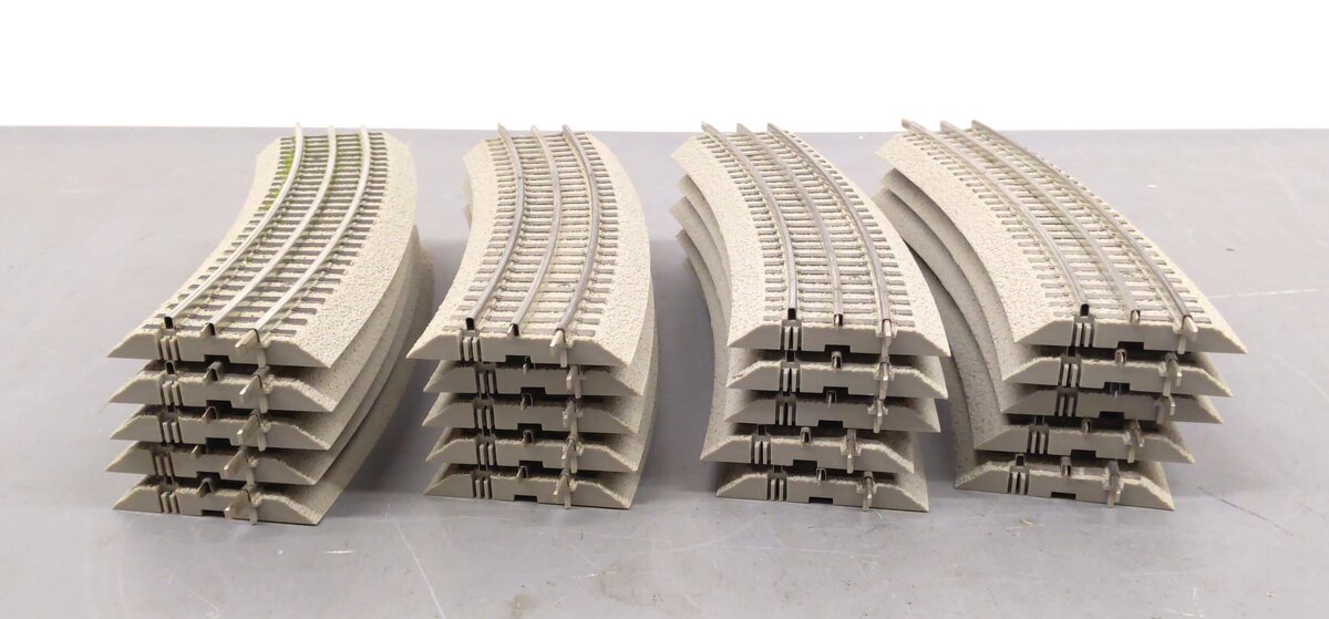 Lionel 6-12056 O FasTrack O60 Curved Track (20) EX