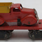 Marx O Vintage Flat Car w/ Side-Dump Truck VG