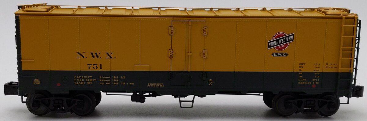 Lionel 6-17381 O Gauge North Western Steel Reefer #751 LN/Box