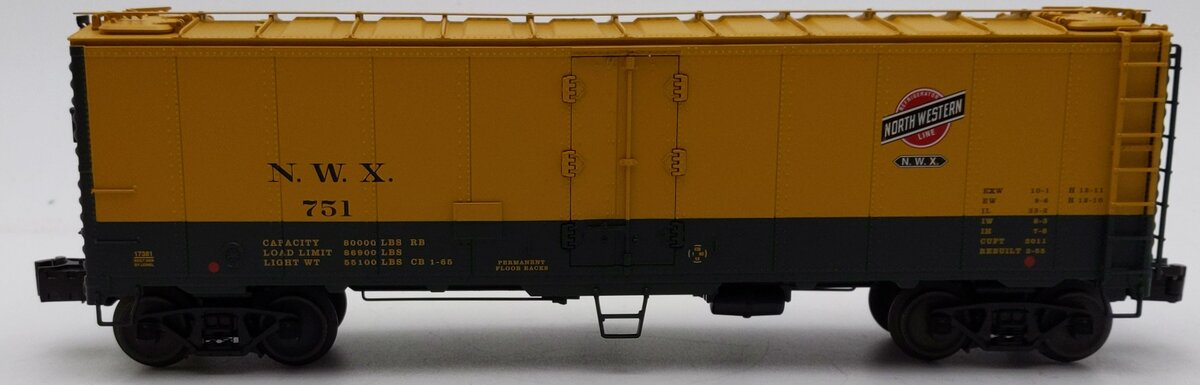 Lionel 6-17381 O Gauge North Western Steel Reefer #751 LN/Box