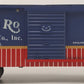 USA Trains 8889 G Scale Charles Ro Manufacturing Co 1st Anniversary Boxcar EX/Box