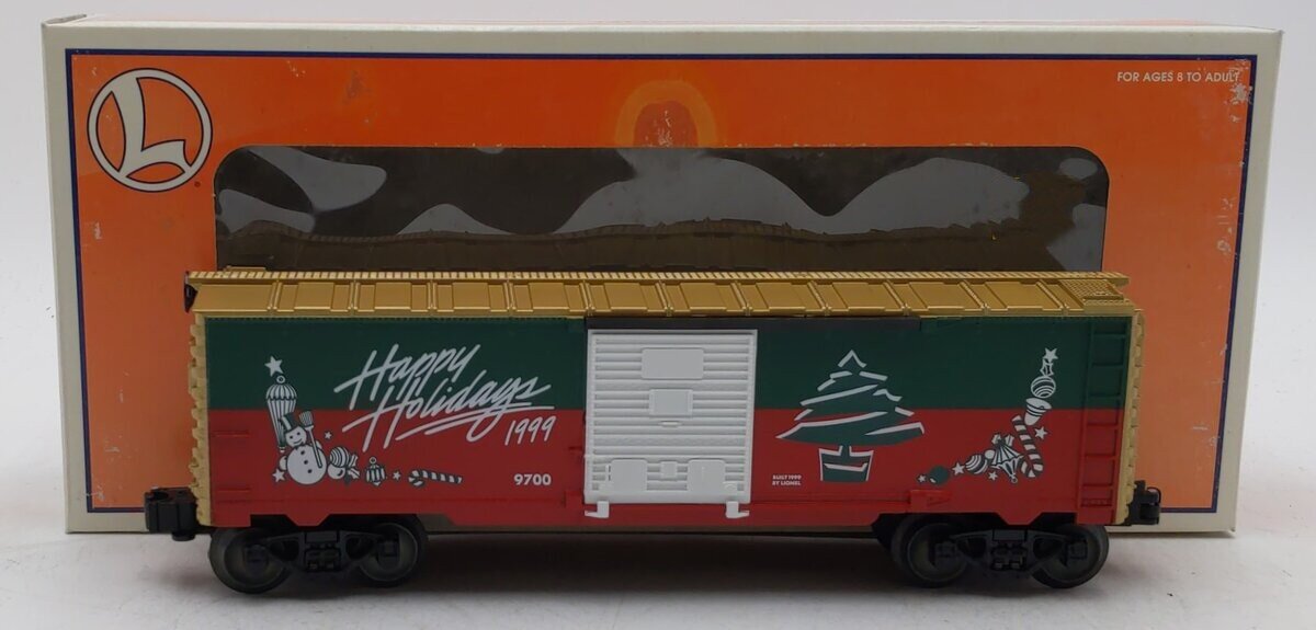 Lionel 6-26243 O Gauge Christmas "99" Boxcar #9700 LN/Box