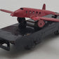 Marx O Gauge Litho Flat Car w/Airplane VG