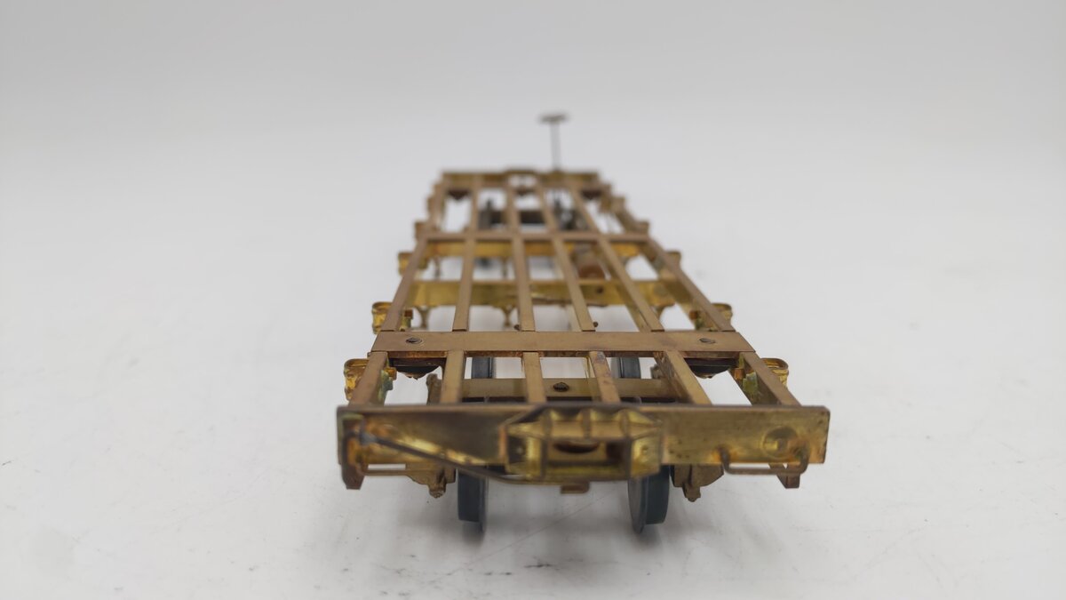 HO Scale BRASS Undecorated Flat Car VG