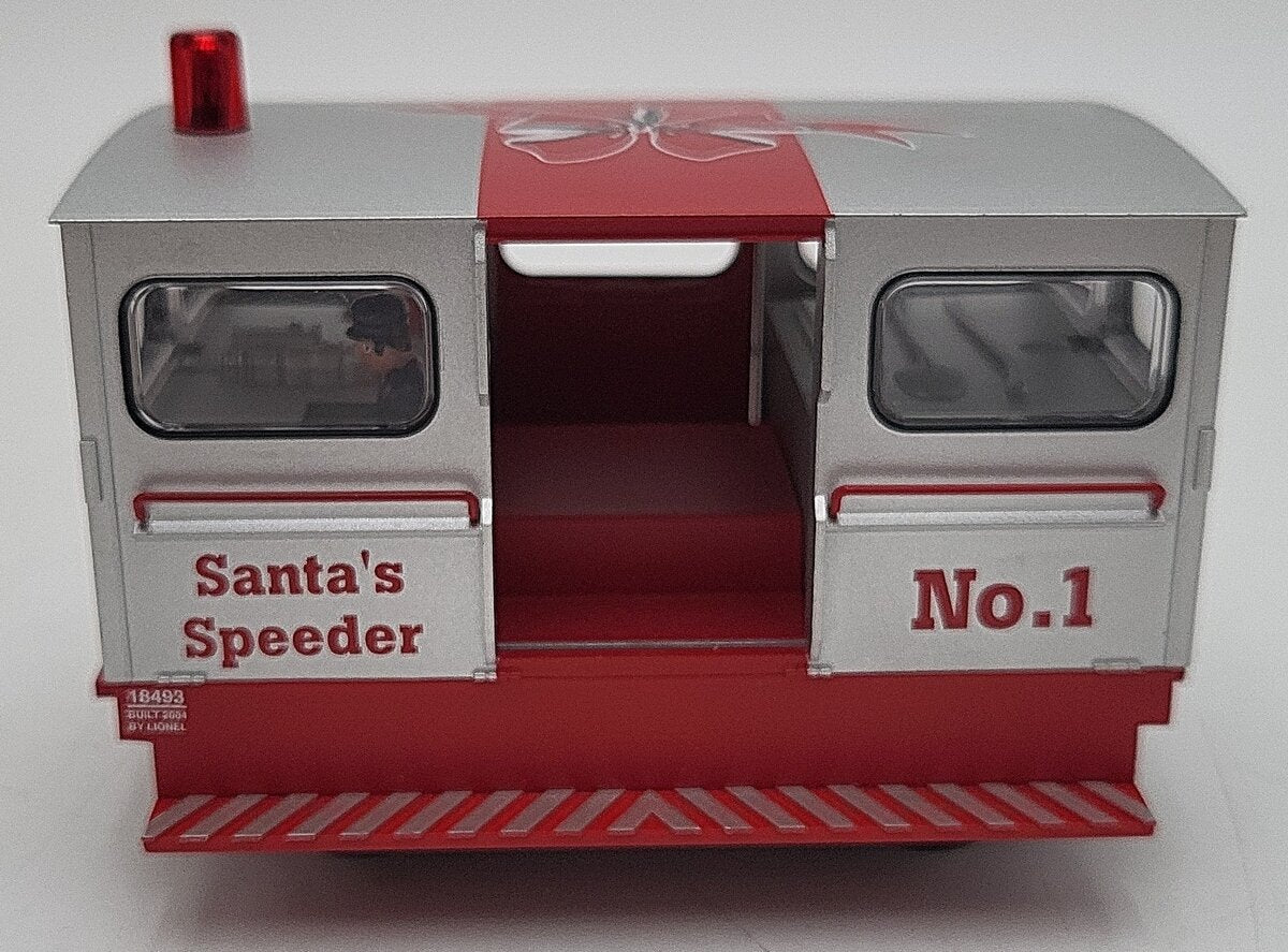 Lionel 6-18493 O Gauge Santa's Speeder #1 EX/Box
