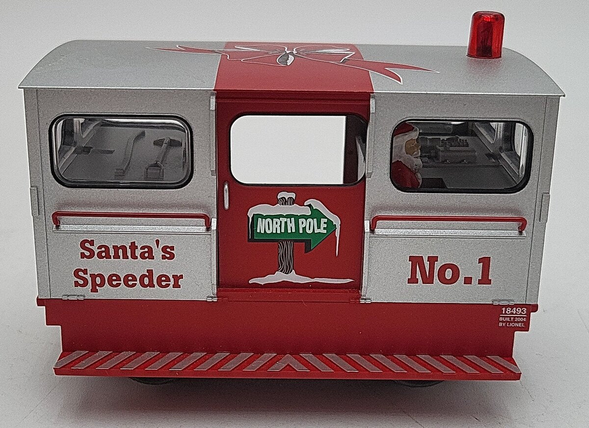 Lionel 6-18493 O Gauge Santa's Speeder #1 EX/Box
