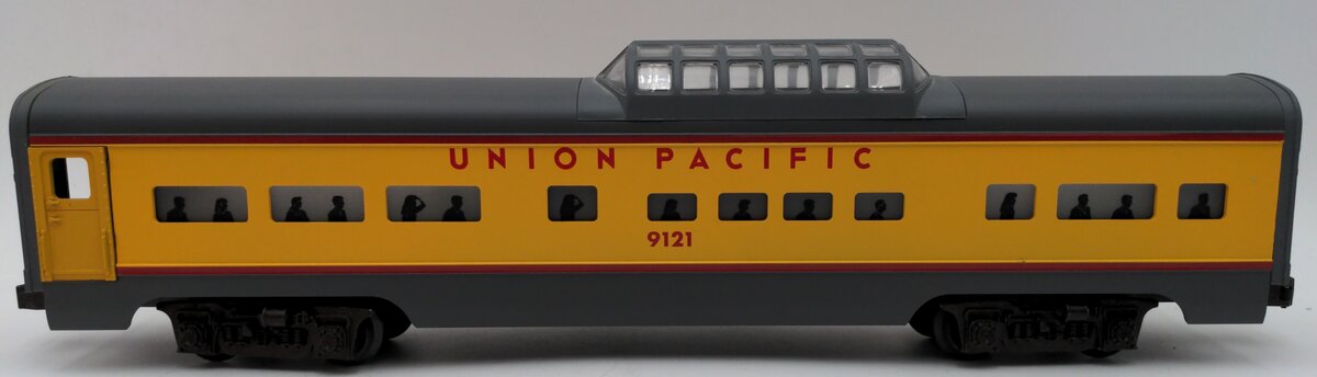 Lionel 6-19121 O Gauge Union Pacific Aluminum Vista Dome Passenger Car VG/Box