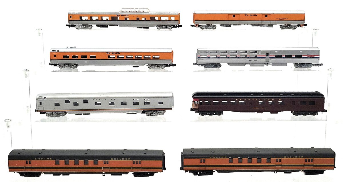 Con-Cor & Rivarossi N Scale Assorted Freight Cars [8] VG