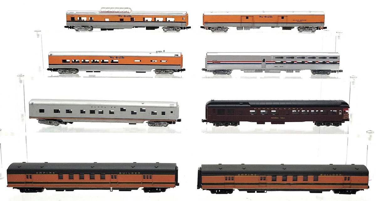 Con-Cor & Rivarossi N Scale Assorted Freight Cars [8] VG